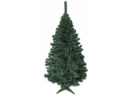 grüner-weißer Tannen-Weihnachtsbaum