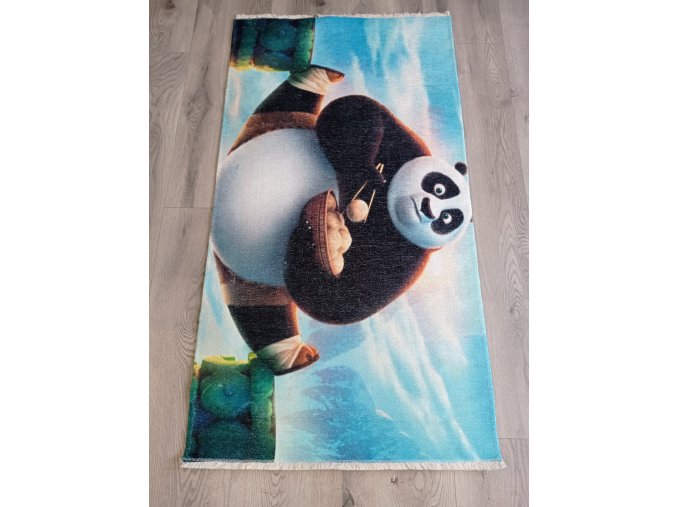 44184 plochy tkany koberec banco 75x150 panda by4