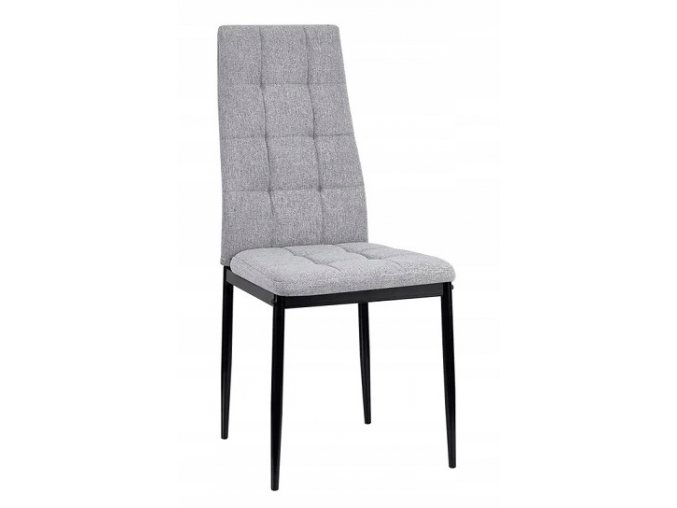 Krzeslo tapicerowane salon jadalnia material szary EAN GTIN 5904224306205