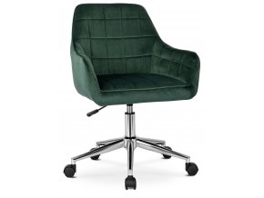 fotel obrotowy fabio zielony welur biurowy xlarge