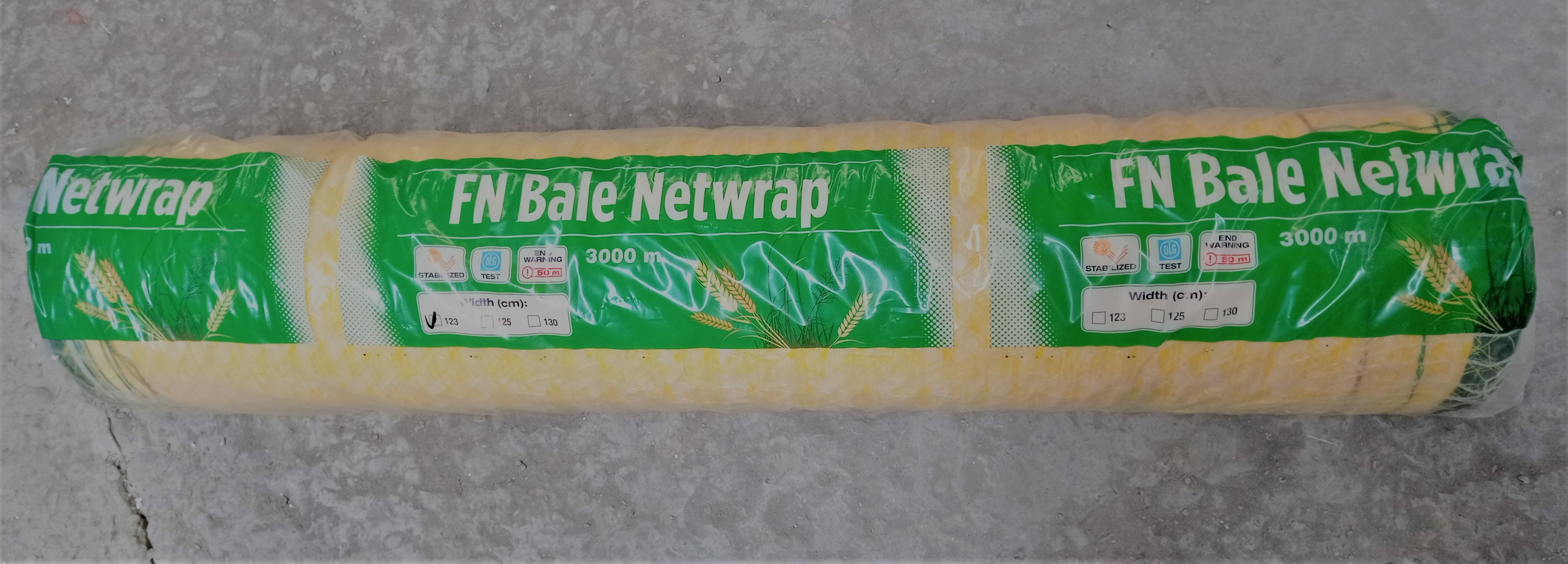 JUTA FN BALE NETWRAP RUNDBALLENNETZ 123CM X 3000M