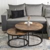 Couchtisch 2er Set Figo Max Eiche