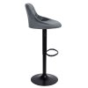 Seitenansicht des Barhockers