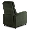 Verstellbarer Sessel grün Cord Danny