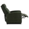 Verstellbarer Sessel grün Cord Danny