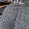 Esszimmerstuhl Rick Stoff grau