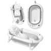 Babybadewanne mit Zubehö grau Vaiana