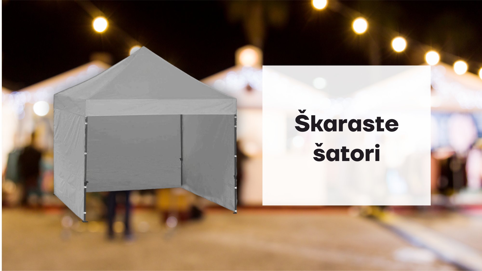 Sve što trebate znati o brzo sklopivom šatoru: montaža, otpornost, zaštita i praktični dodaci