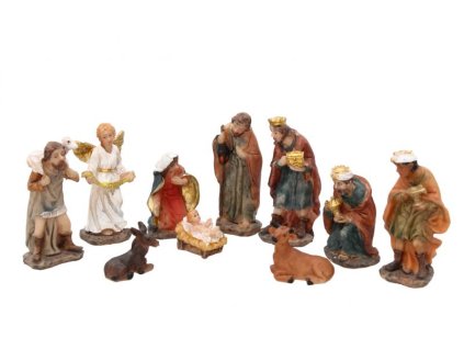 BETLEHEM JASLICE - BOŽIĆNE FIGURICE 11 KOMADA - 5,5CM  RAI4466