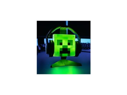 stojak na sluchawki lampka minecraft creeper