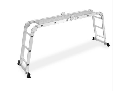 Zglobne aluminijske ljestve s platformom 4 x 3