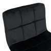 2467krzeslo barowe hoker arako czarny velvet czarne 5