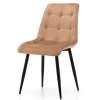 45018 4 jedalenska stolicka chic velvet bezova
