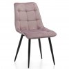45039 jedalenska stolicka chic velvet ruzova