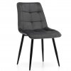 45042 jedalenska stolicka chic velvet tmavo seda