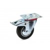 Otočné transportné koleso s brzdou 100mm