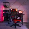 Podesiva gaming stolica crno crvena