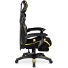 Gaming stolica crno žuta Maximo