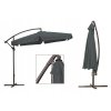 PARASOL OGRODOWY DUZY NA WYSIEGNIKU SKLADANY 350cm Kod produktu DP HG300 DARK GREY