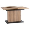Ispodivi stol 130 - 180 cm artisan hrast crni Giant