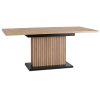 Ispodivi stol 130 - 180 cm artisan hrast crni Giant