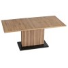 Ispodivi stol 130 - 180 cm artisan hrast crni Giant