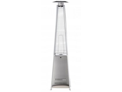Rozsdamentes acél teraszfűtő 227 cm