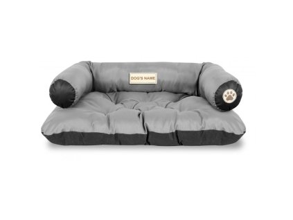 Vízálló kutya- és macskaágy Sofa  szürke