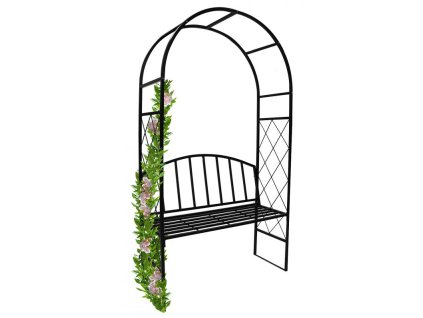 Kerti pergola paddal 115 x 45 x 208 cm