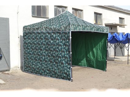PROFI HQ ACÉL OLLÓS KERTI SÁTOR 3x3 TEREPSZÍNŰ - MAGAS MINŐSÉG