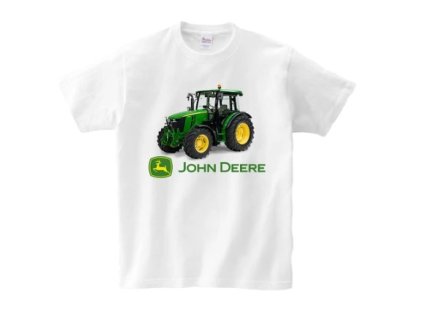 gyermek póló John Deere fehér
