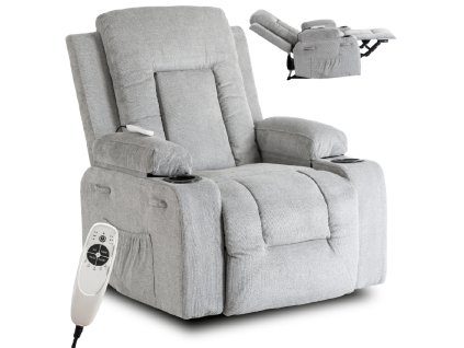 64904 14 masazne kreslo svetlo sede latka box 2