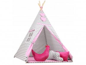 TEEPEE JÁTÉKSÁTOR - PINKY  120 x 120 CM