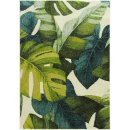 shopJK SZŐNYEG RÖVID BOLYHOS GREEN GARDEN SÖTÉTZÖLD-FEKETE E747A-BLM36 Rozmery: 160 x 220