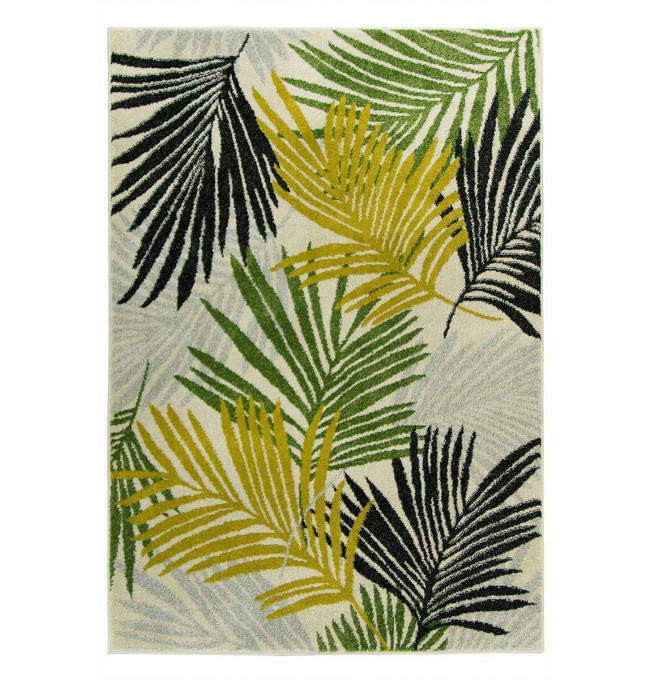 shopJK SZŐNYEG GREEN GARDEN KRÉM-FEKETE D400A-BLM38 Rozmery: 120 x170