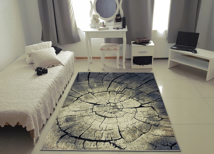 shopJK SZŐNYEG LOFT RÖVID BOLYHOS KRÉM-BÉZS E260A-FLE36 Rozmery: 140 x 190