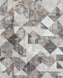 shopJK RÖVID BOLYHOS SZŐNYEG LUXESS SZÜRKE 10128A Rozmery: 160 x 230