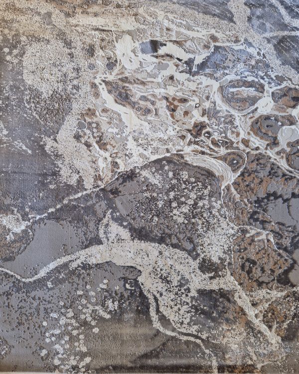 shopJK RÖVID BOLYHOS SZŐNYEG LUXESS SÖTÉT SZÜRKE 25305A Rozmery: 160 x 230