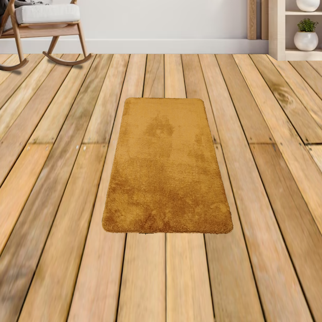 shopJK PLÜSS SZŐNYEG VITRIN 60X100 SÖTÉT NARANCSSÁRGA TO003