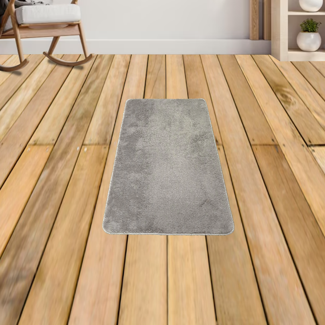 shopJK PLÜSS SZŐNYEG VITRIN 60X100 VILÁGOS SZÜRKE SS004