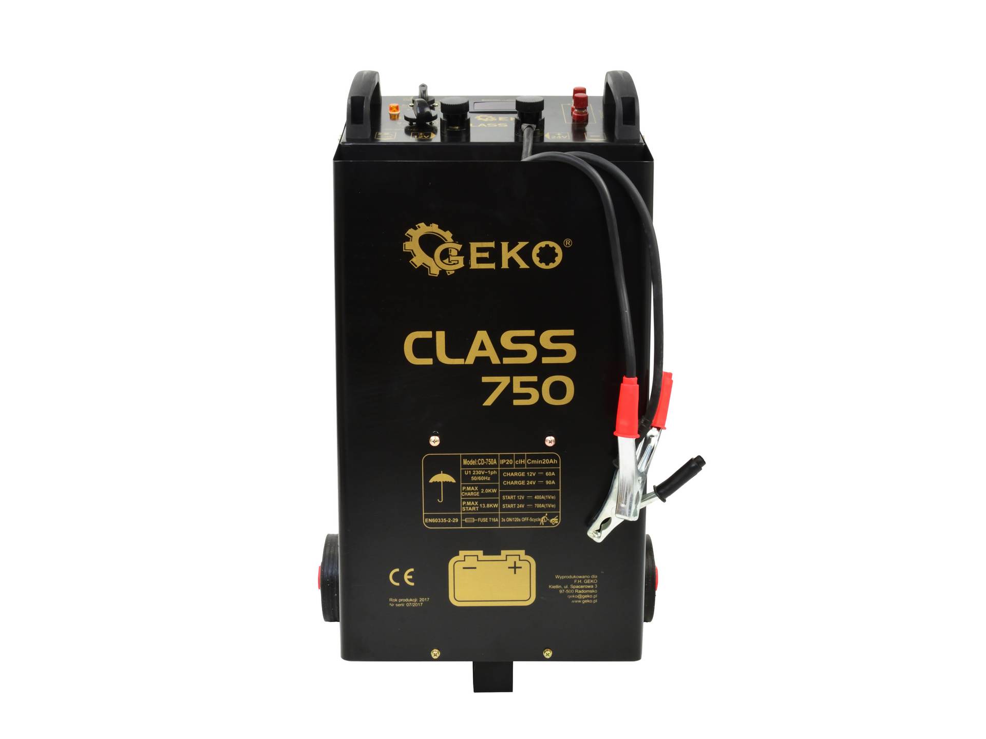 ShopJK AUTÓS TÖLTŐ CLASS750 LCD GEKO