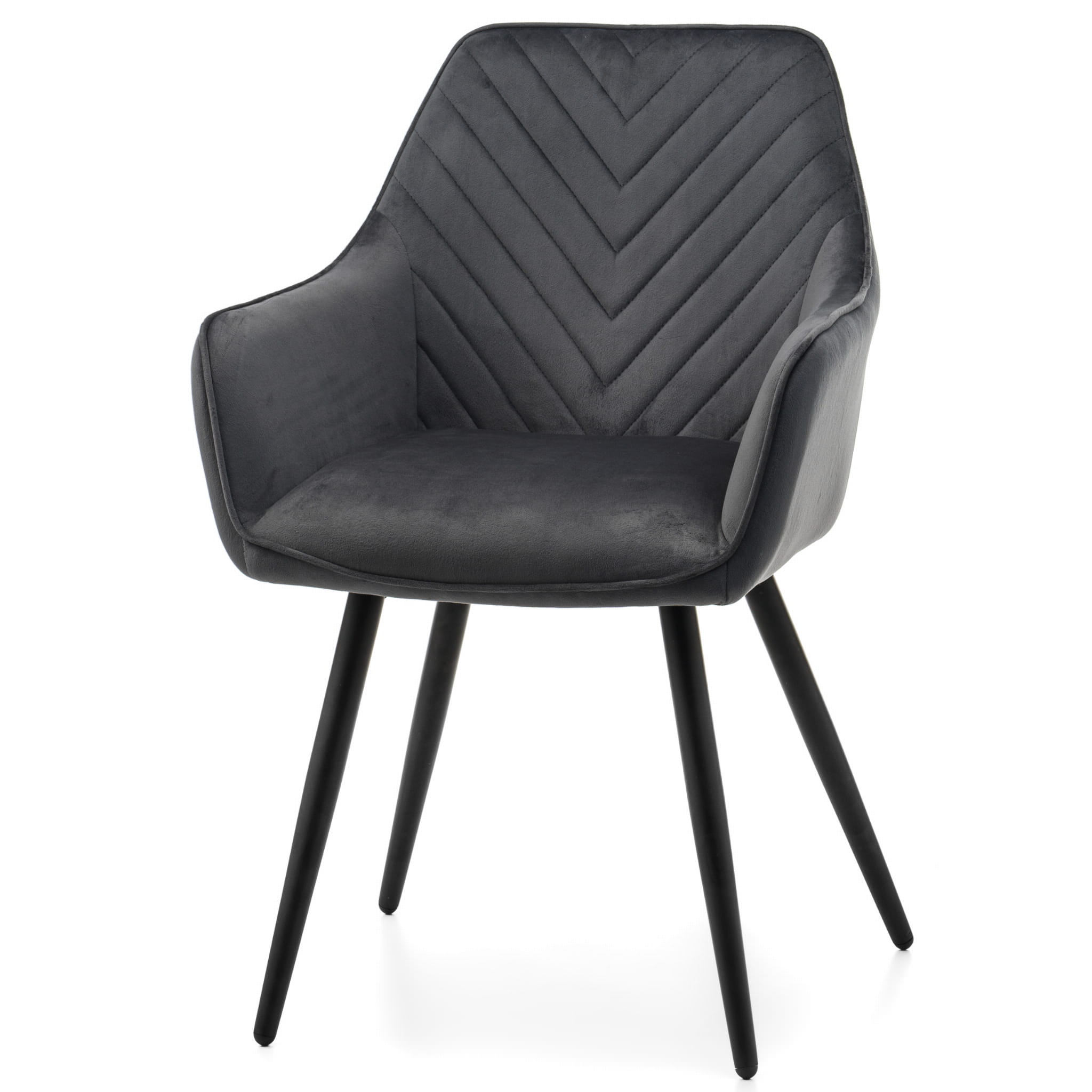 shopJK ÉTKEZŐSZÉK VASTO BÁRSONY SZÜRKE