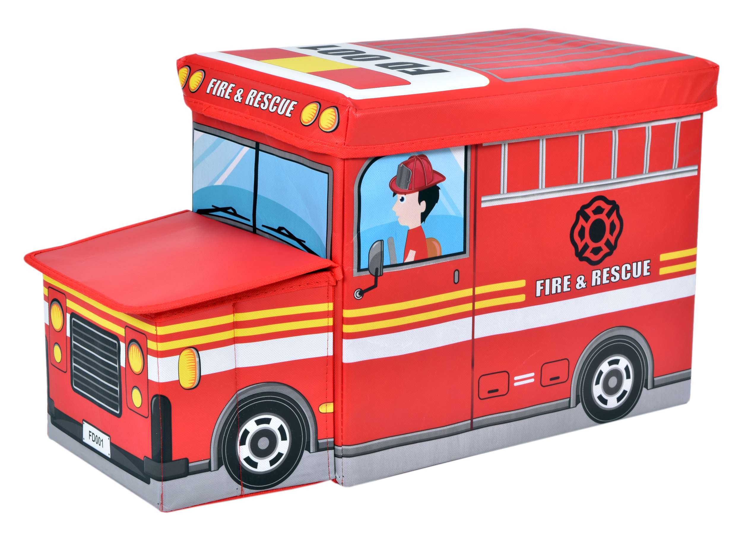 ShopJK ÖSSZECSUKHATÓ ZSÁMOLY - JÁTÉK DOBOZ TŰZOLTÓK