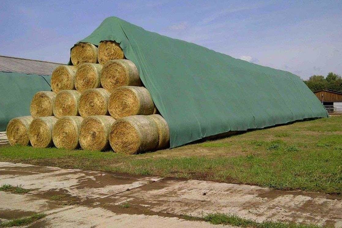 ShopJK 10,4 X 25 M-ES SZÉNABÁLA TAKARÓPONYVA