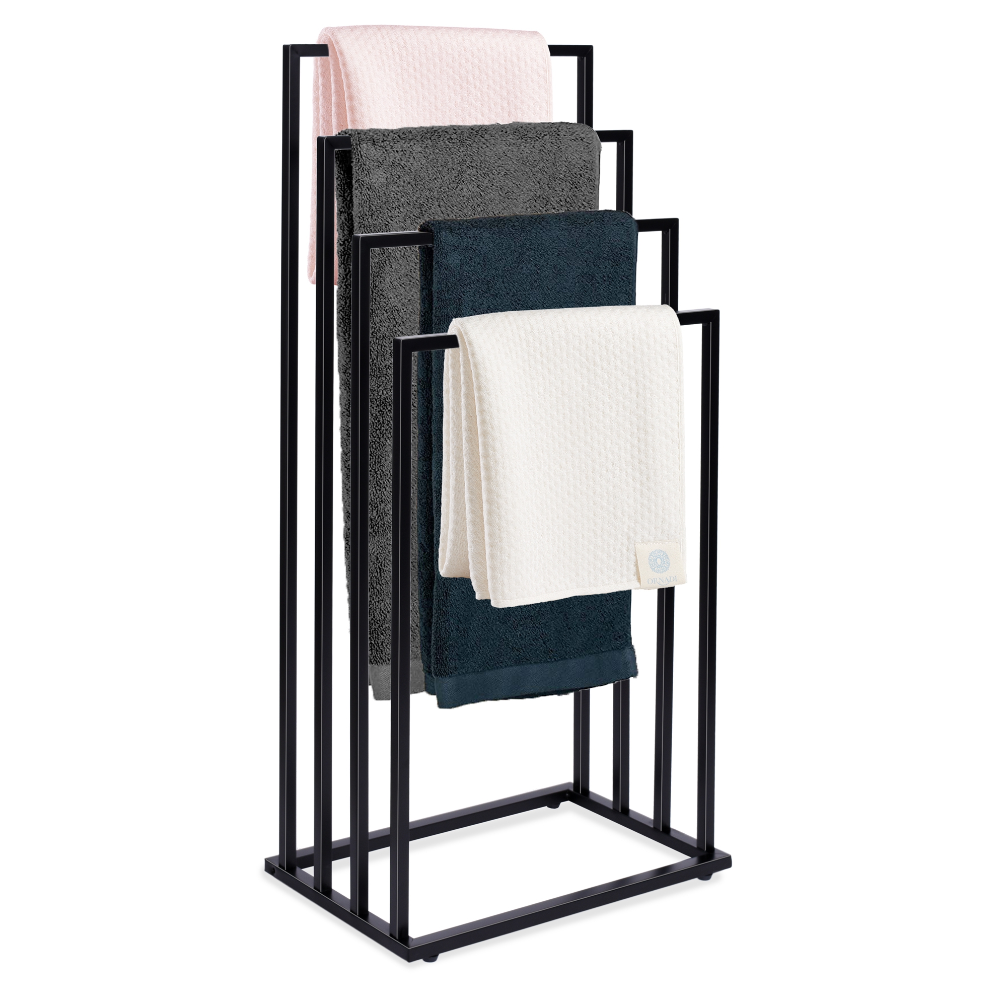 JAKS TÖRÖLKÖZŐTARTÓ 4 KAROS - NELI FEKETE