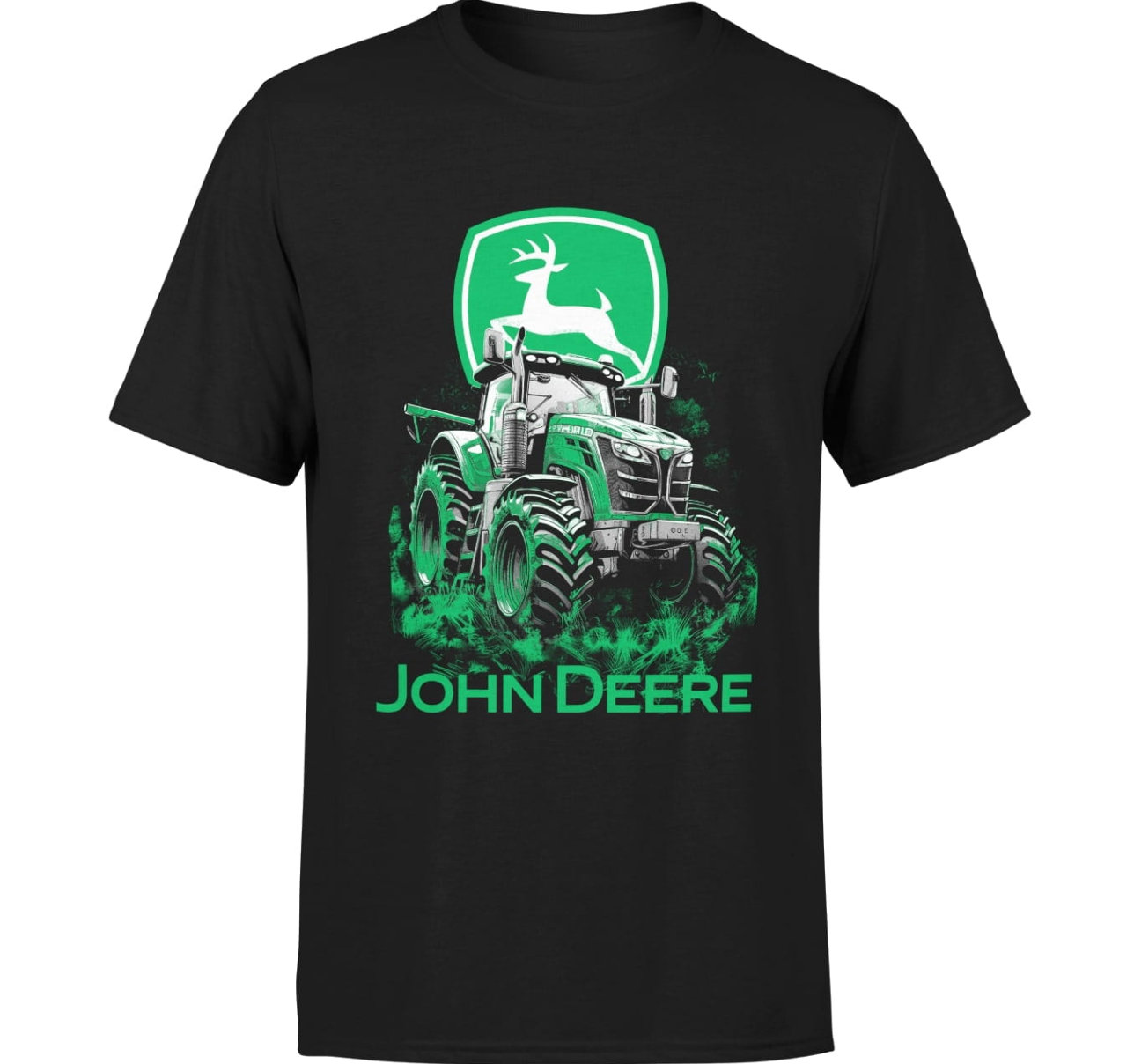 JAKS FÉRFI PÓLÓ JOHN DEERE - FEKETE Veľkosť: XL