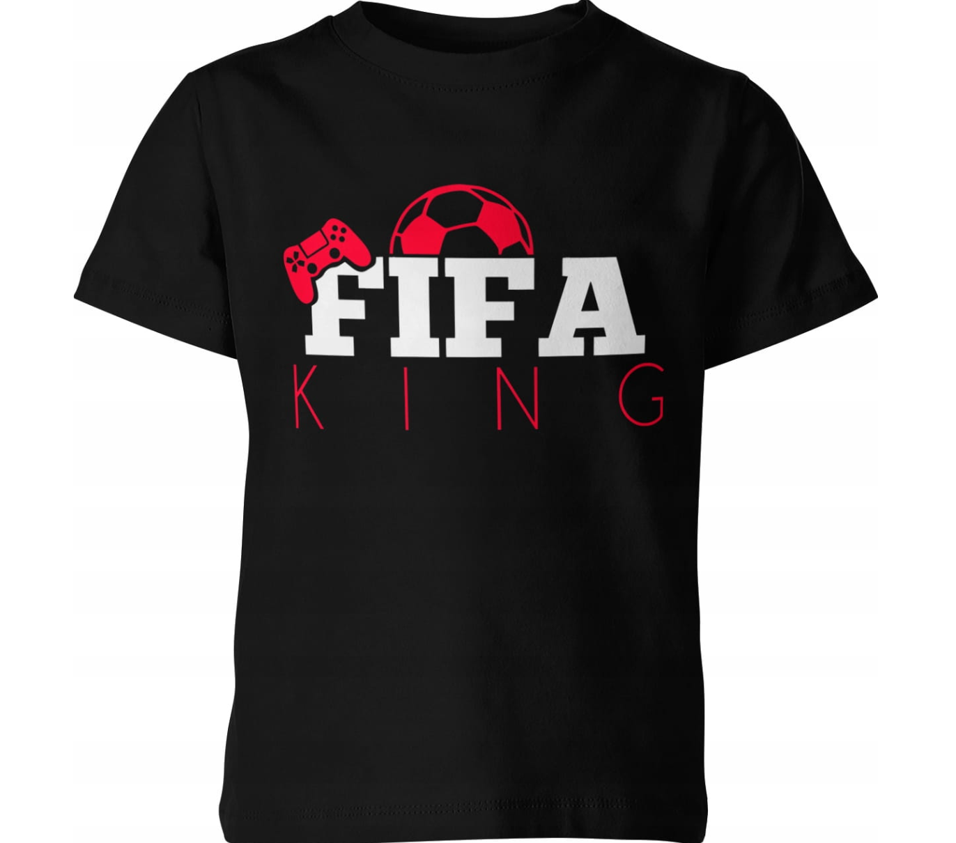 JAKS GYERMEK PÓLÓ FIFA KING - FEKETE Rozmery: 140