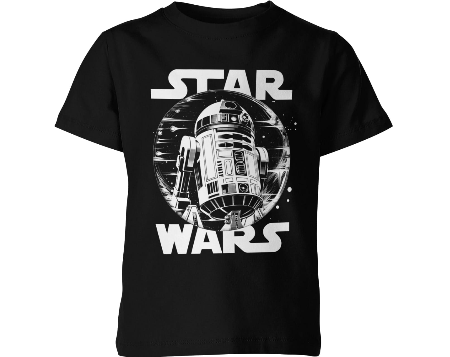 JAKS GYEREK PÓLÓ STARS WARS R2D2 - FEKETE Rozmery: 134