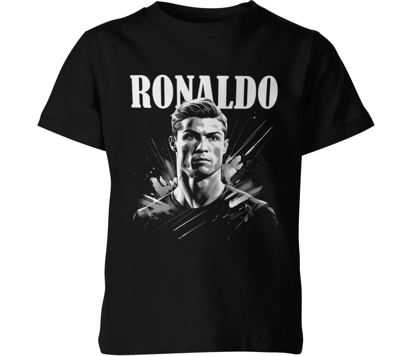 JAKS GYERMEK PÓLÓ CRISTIANO RONALDO - FEKETE Rozmery: 170