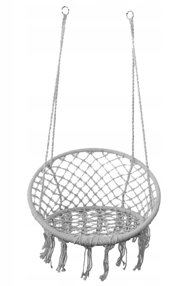 shopJK XXL-ES FÜGGŐ HINTAFOTEL, SZÜRKE - SA-050